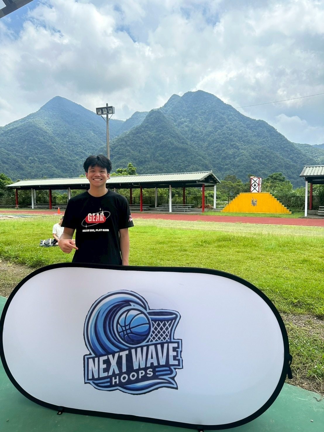 Next Wave Hoops coach in Taiwan
